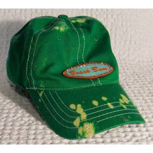 Green Beach Bum Cap Perfect for Beach Time Sun Pro